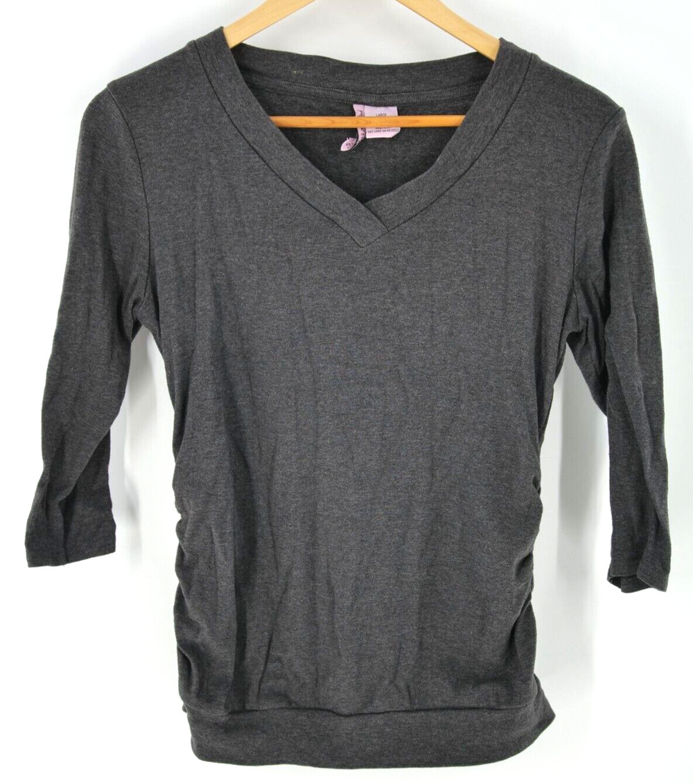 Maternity Sweater Mom's the World Maternity Sweater Light Women's Large